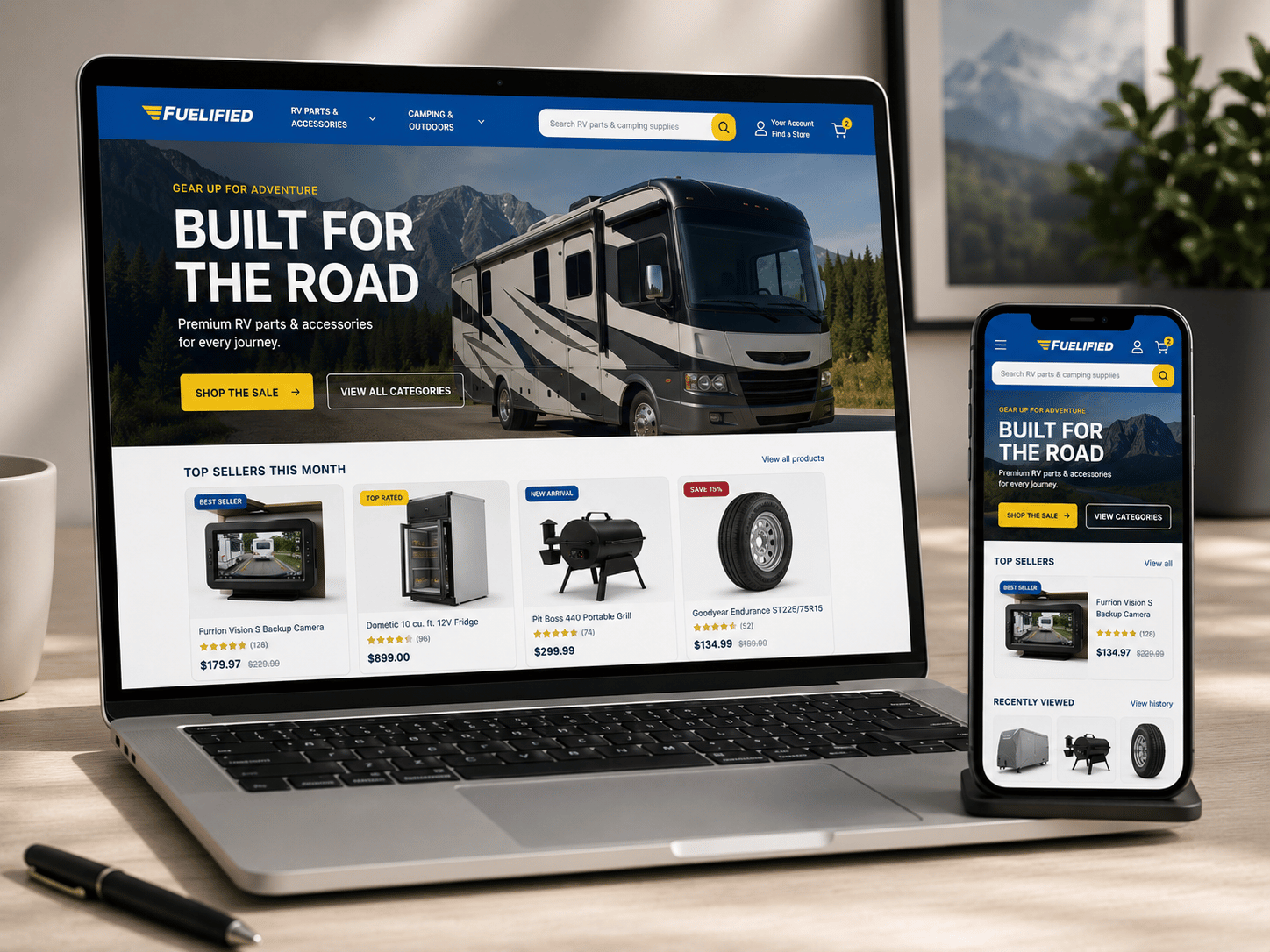 RV Parts Online Store